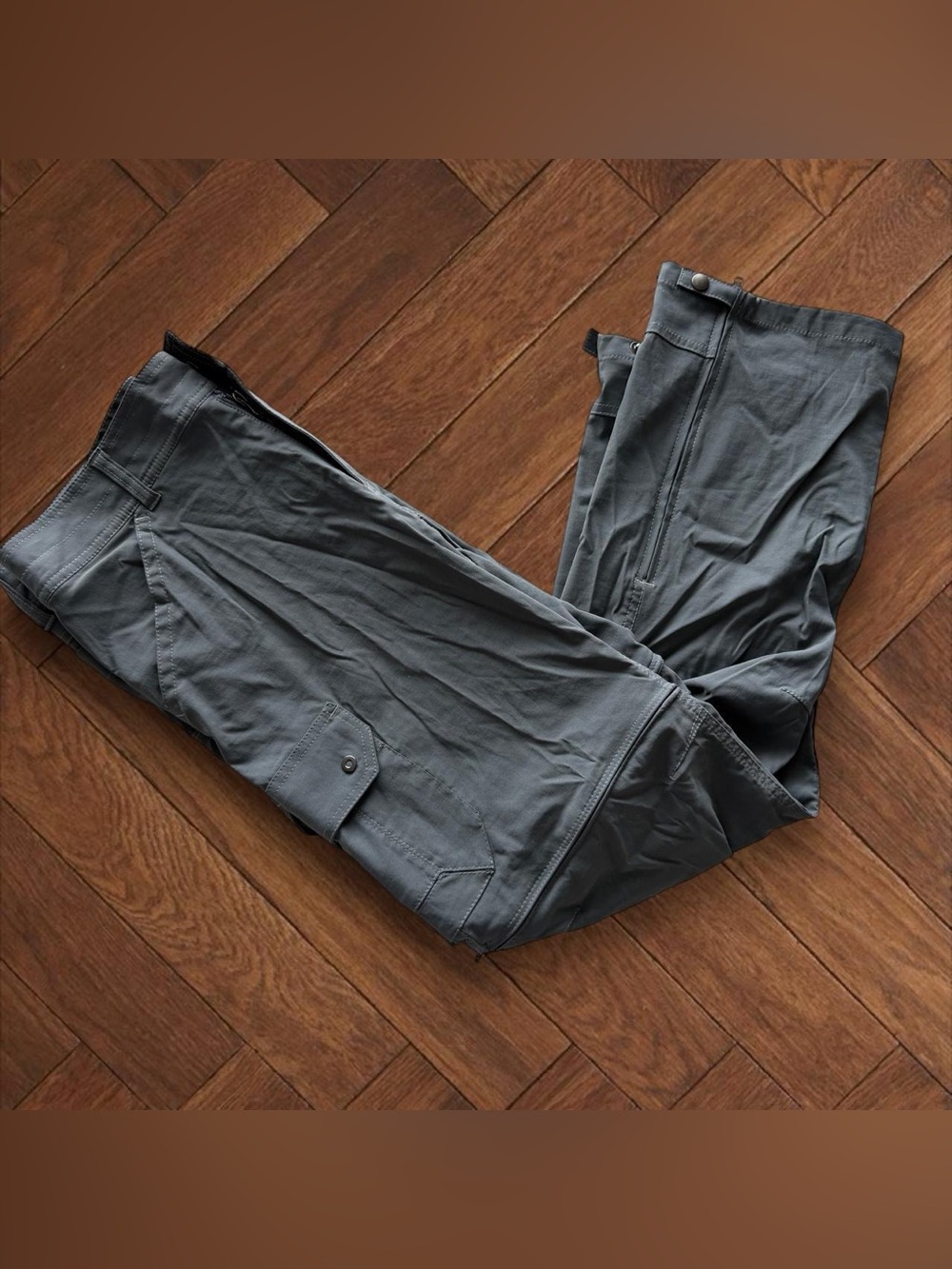 Kuhl Renegade Convertible Cargo Pants Mens Size 32x28 Gray Hiking Pants